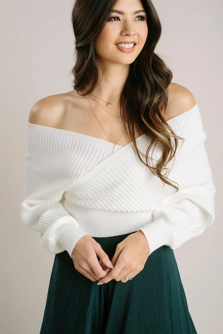 Mable Best Sellers Justine Dolman Sleeve Knit Sweater