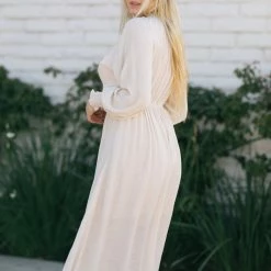 Wishlist Maternity Friendly Linda V-Neck Maxi Dress