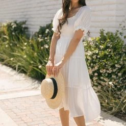 Mittoshop Madison Dotted Midi Dress Best Sellers