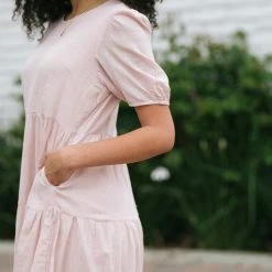 Listicle Birdie Tiered Midi Dress