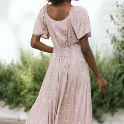 Final Touch Rosa Buttoned Midi Dress Clothing