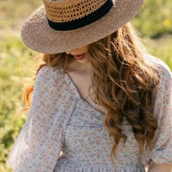 Fame Lilian Straw Hat Swim