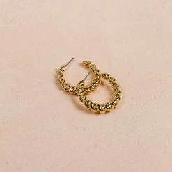 Fame Jordie Twisted Earrings