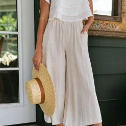 Final Touch Joan Lightweight Flowy Pants