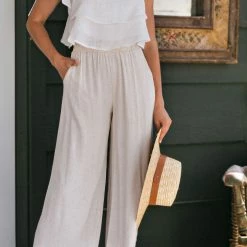 Final Touch Joan Lightweight Flowy Pants