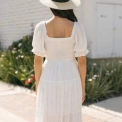 Mittoshop Madison Dotted Midi Dress Best Sellers