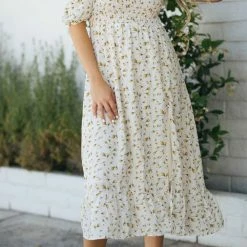 Sundayup Clarissa Puff Sleeve Midi Dress Best Sellers