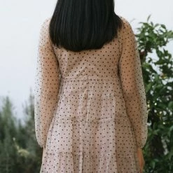 Storia Lynette Dotted Mini Dress Clothing