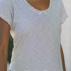 Hyfve Basics Sheila Scoop Neck T-Shirt