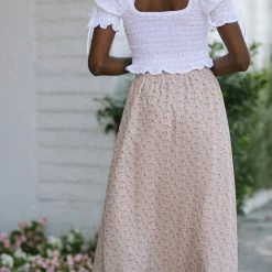 Style Melody Clothing Jasmine Smocked Crop Top