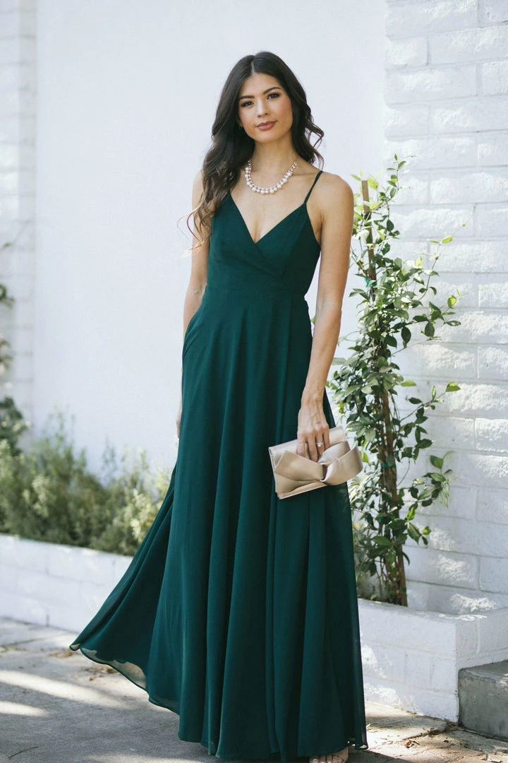 INA Magnolia Wrap Maxi Dress