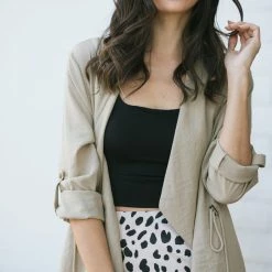 Final Touch Basics Kristen Sleeveless Crop Top