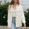 Papermoon Kacey Buttoned Shirt Jacket Clothing