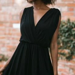 Final Touch Sia Crinkled Surplice Romper