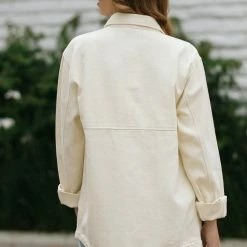 Papermoon Kacey Buttoned Shirt Jacket Clothing