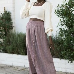 Mimosa Gloria Puff Sleeve Sweater Maternity Friendly