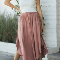 Final Touch Harmony Round Hem Skirt