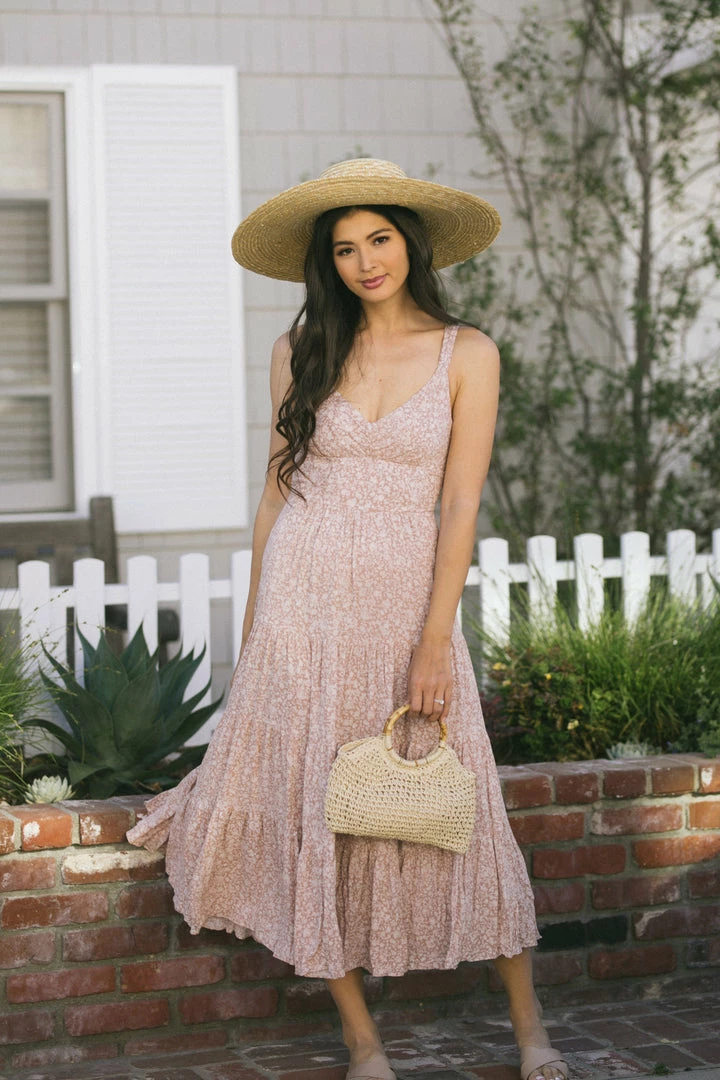 Dress Forum Shelby Tie Back Midi Dress Clothing