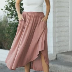Final Touch Harmony Round Hem Skirt