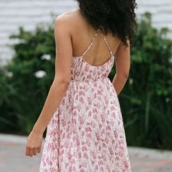 Lush Carmen Pleated Cami Dress Clothing