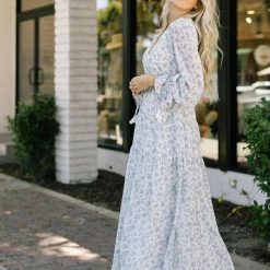 Aakaa Best Sellers Kelsey Long Sleeve Maxi Dress