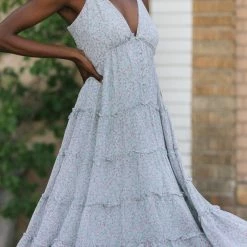 Storia Maternity Friendly Beth V-Neck Cami Dress