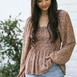 Blue B Clothing Marion Puff Sleeve Blouse