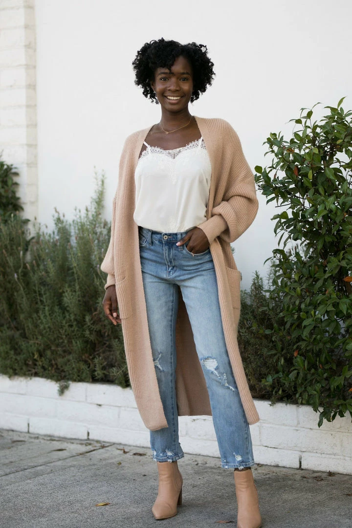 Newbury Kustom Debbie Longline Cardigan Work Essentials