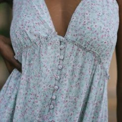 Storia Maternity Friendly Beth V-Neck Cami Dress