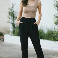 Final Touch Basics Kristen Sleeveless Crop Top