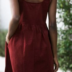 Wishlist Clothing Hayden Corduroy Babydoll Dress