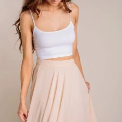 Dynamic Bridal Amy Cropped Seamless Cami