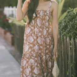 In Loom Laurie Smocked Midi Dress