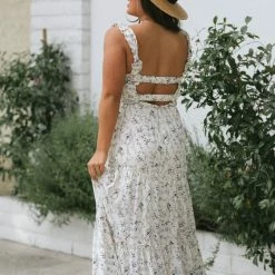 Illa Illa Leslie Smocked Tiered Dress Maternity Friendly