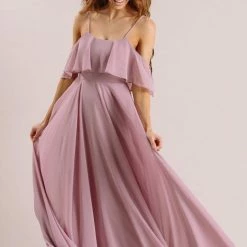 INA Adele Ruffle Maxi Dress Bridal
