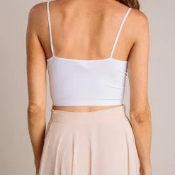 Dynamic Bridal Amy Cropped Seamless Cami