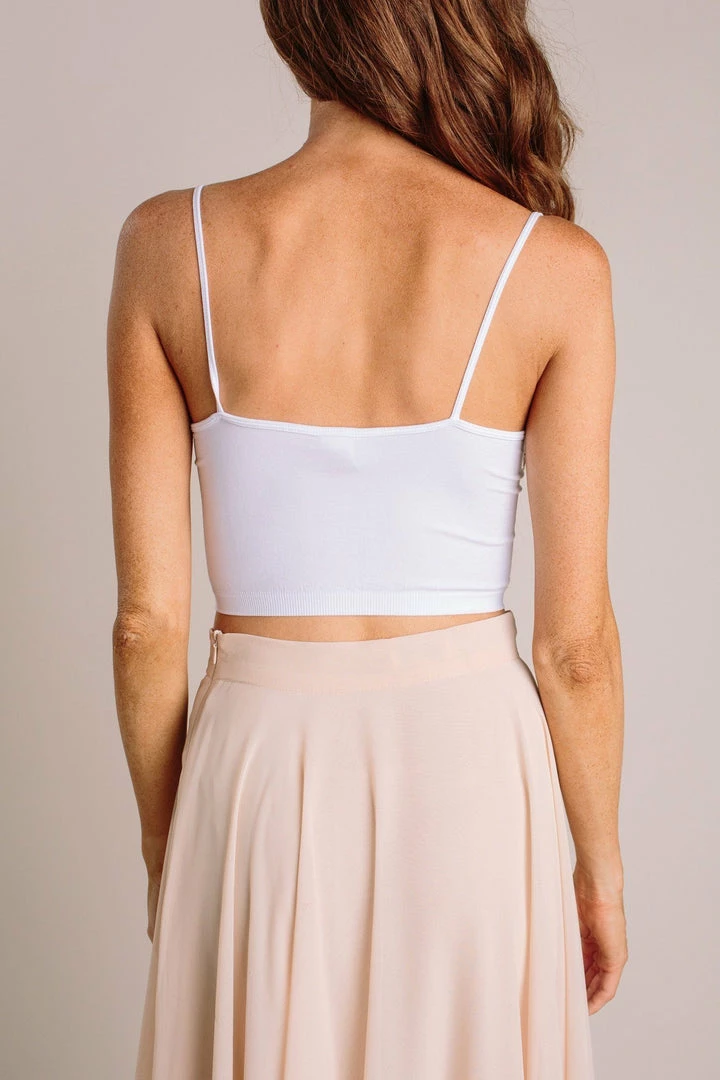 Dynamic Bridal Amy Cropped Seamless Cami
