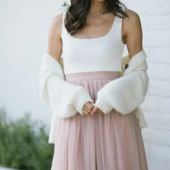 Final Touch Basics Kristen Sleeveless Crop Top