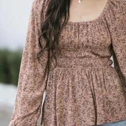 Blue B Clothing Marion Puff Sleeve Blouse