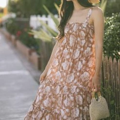 In Loom Laurie Smocked Midi Dress