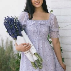 Papermoon Josephine Ruffle Mini Dress