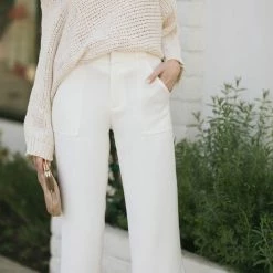 Aakaa Avery Boat Neck Knit Sweater Clothing