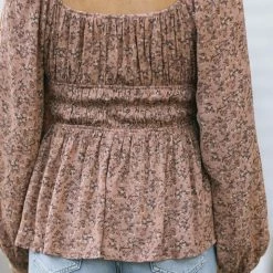 Blue B Clothing Marion Puff Sleeve Blouse