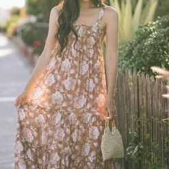 In Loom Laurie Smocked Midi Dress