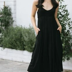 Final Touch Maternity Friendly Raya V-Neck Cami Dress