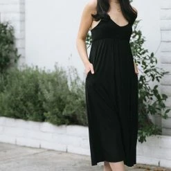 Final Touch Maternity Friendly Raya V-Neck Cami Dress