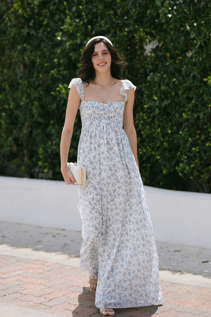Aakaa Bridal Marcy Sweetheart Maxi Dress