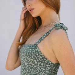 Audrey 3+1 Gillian Tie Shoulder Jumpsuit Clothing