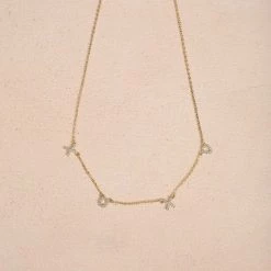 Fame Liv XOXO Crystal Necklace