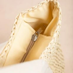 Fame Carolyn Raffia Hat Tote